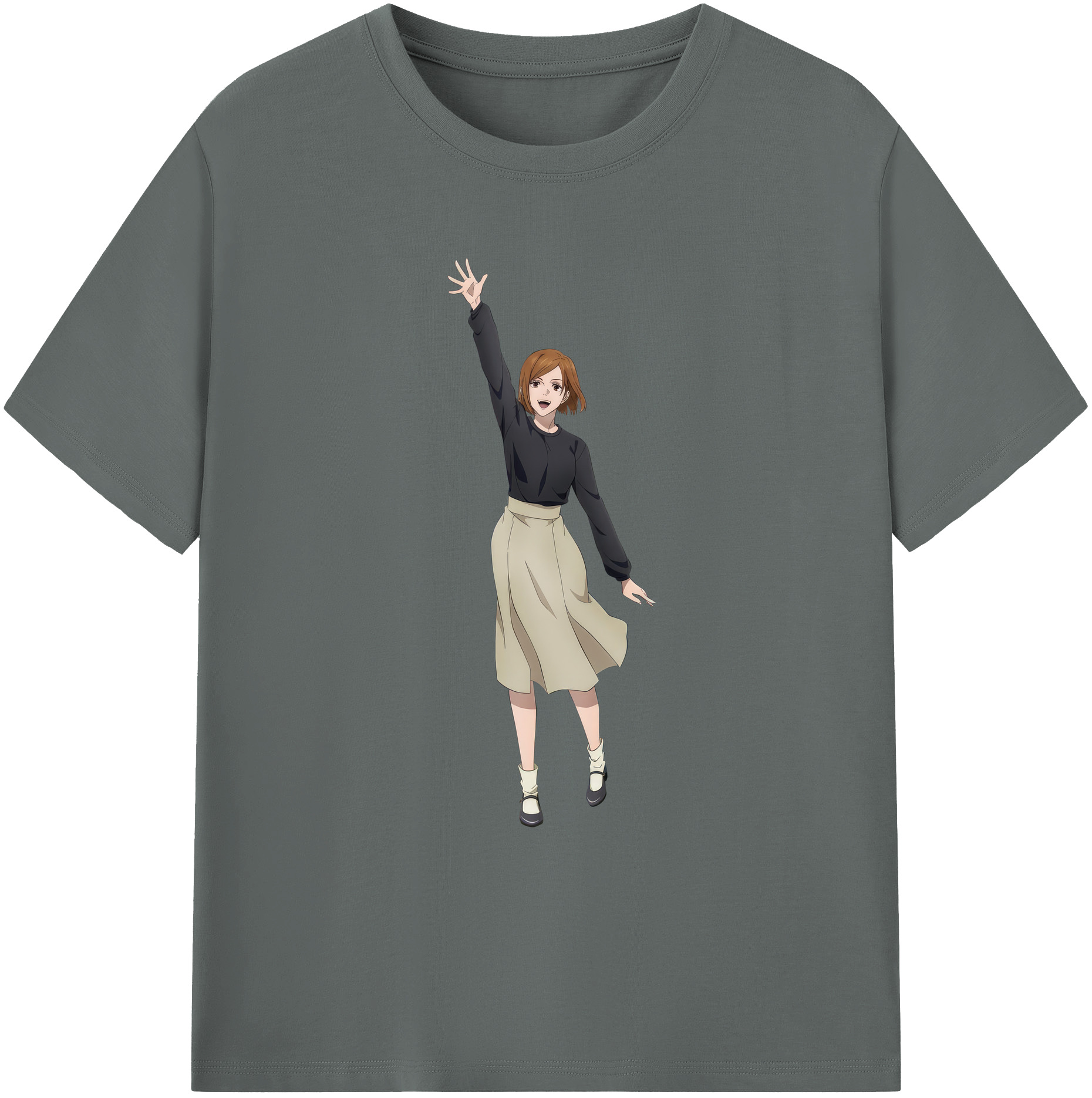 （画像用） 呪術廻戦 Jujutsu Kaisen 綿100％ メンズ半袖Tシャツ｜肌触りやわらか＆通気性